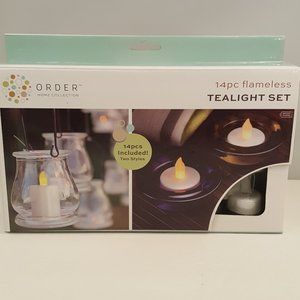 Order Home Collection Tealight & Votive Safe Flameless Candles 14-Piece